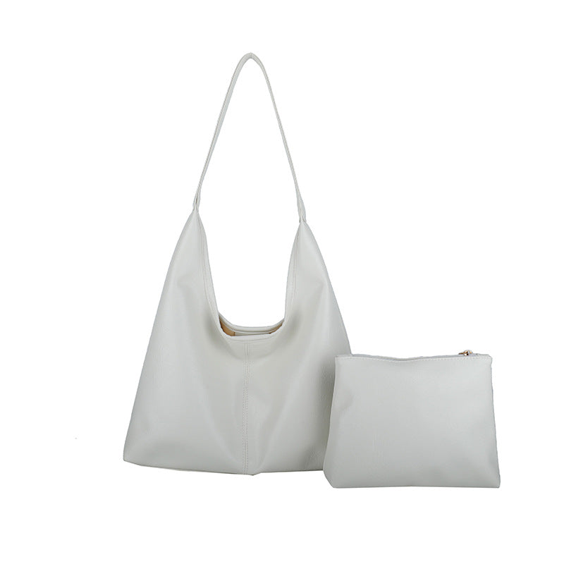 Zeitgenössische Leder Schultertasche Brehn