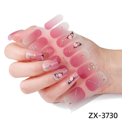 Elegante Gel-Nagel-Wickel