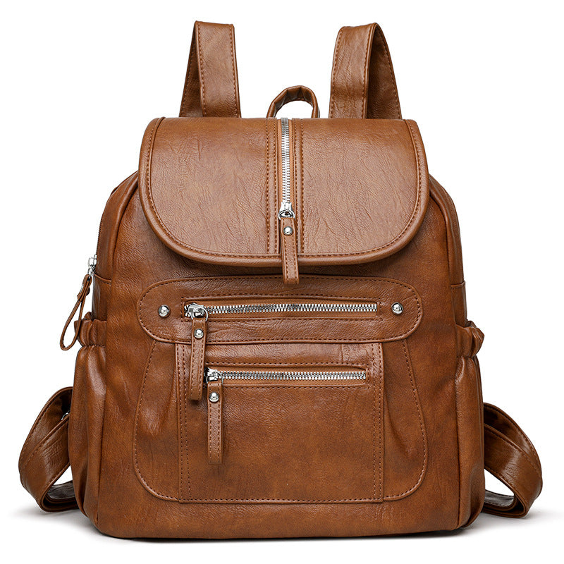 Haltbares Kunstleder-Rucksack