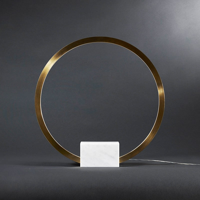 Moderne Zirkular Tischlampe
