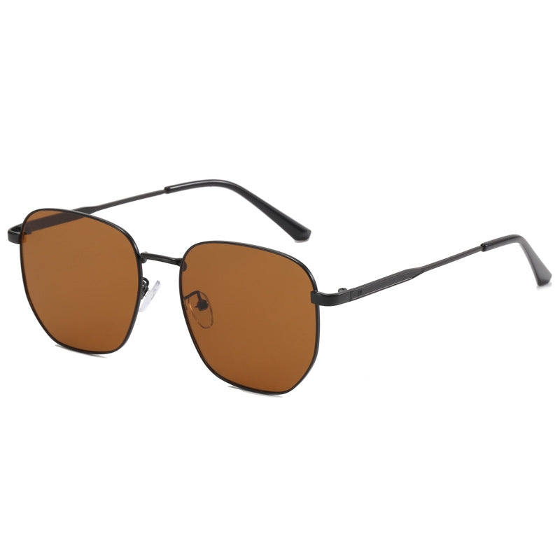 Damen Modische Brille im modernen Schild-Design Brehn