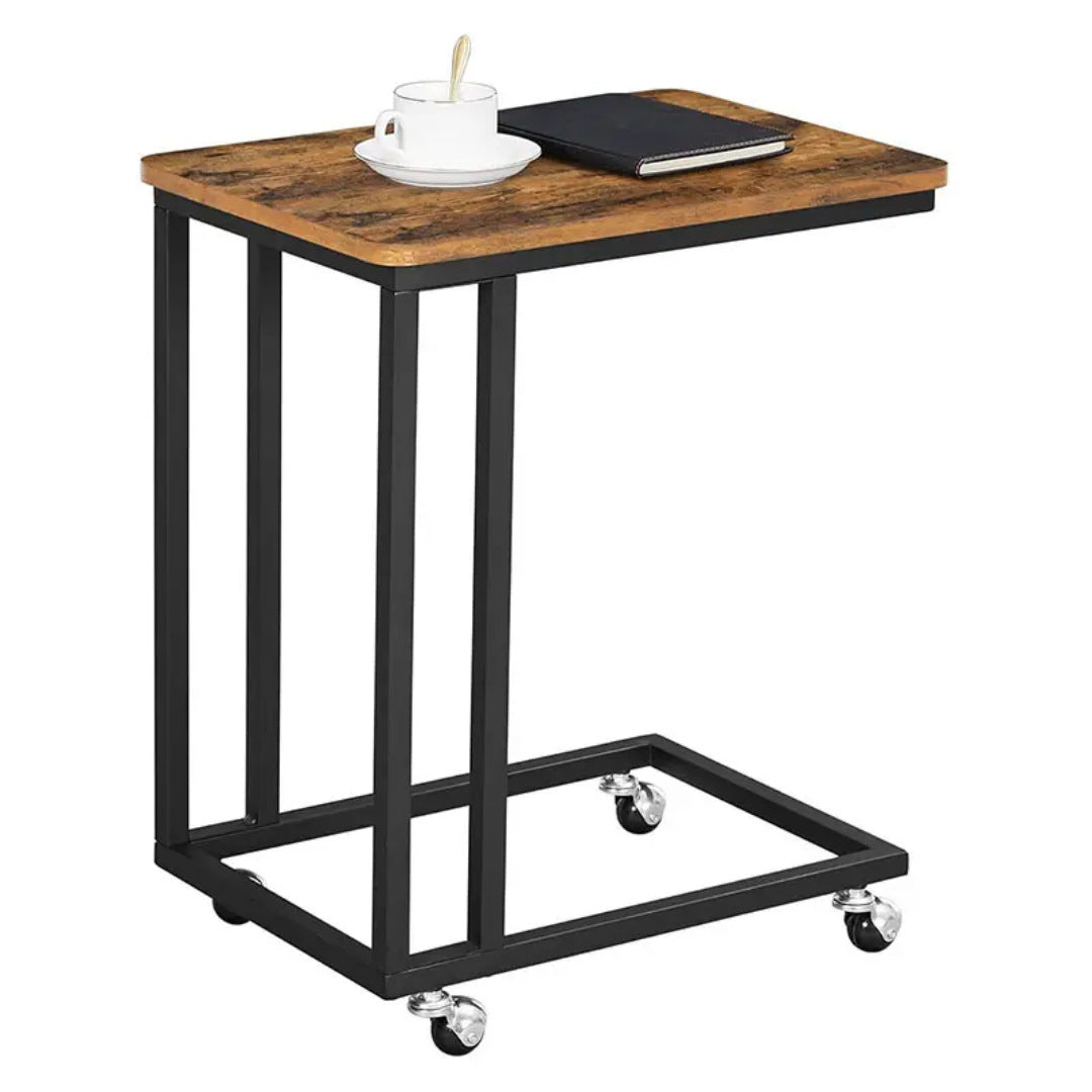 Beistelltisch mit Rollen und modernem Design Brehn