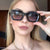 Damen oversized Sonnenbrille mit markantem Design Brehn