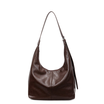 Premium Leder Slouchy Handtasche Brehn