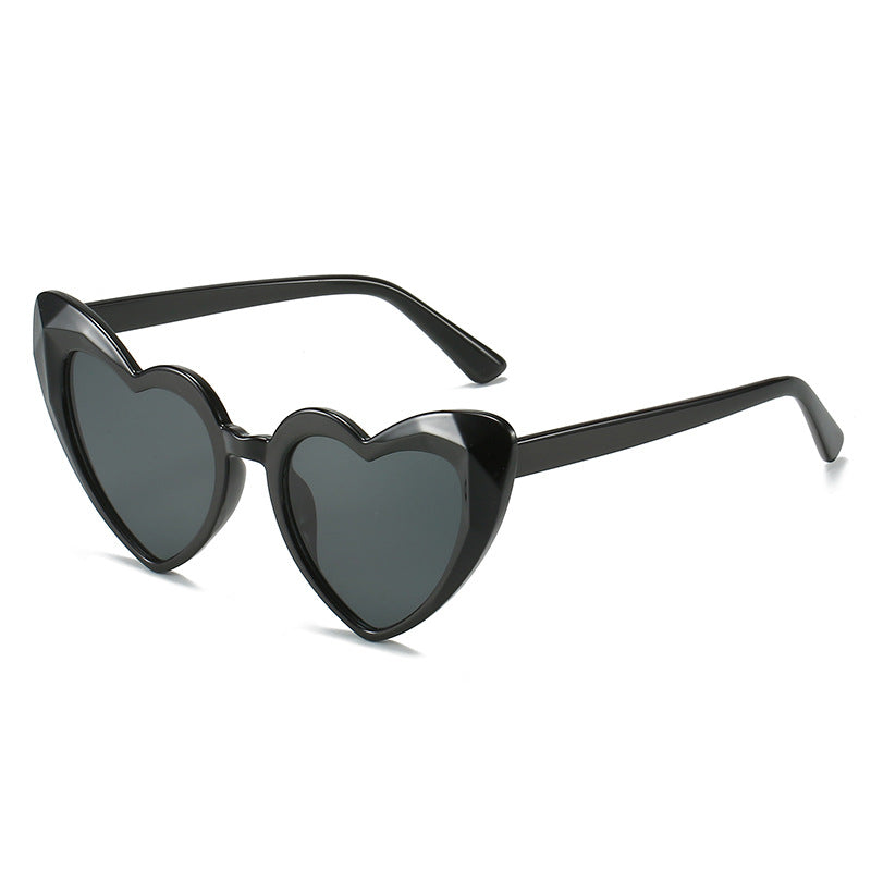 Damen Herzförmige Sonnenbrille im innovativen Design Brehn