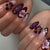 Blumenverzierte Press-On Nagelset Brehn 1788496103