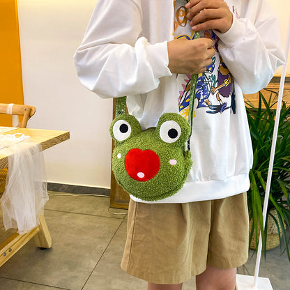 Weiches Plüsch-Froschspielzeug