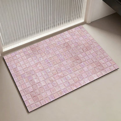 Mosaikmuster Badmatte Brehn