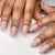 Elegante mandelförmige Press-On-Nagelset Brehn