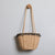 Feine Strandtasche mit Pompons Brehn