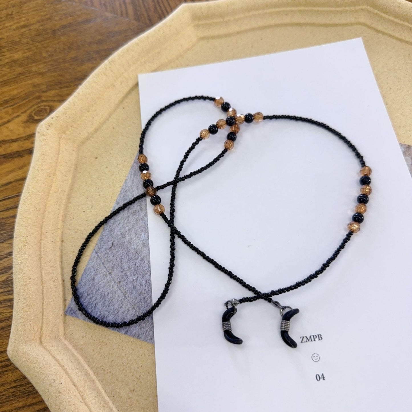 Perlenbrille Halskette Brehn