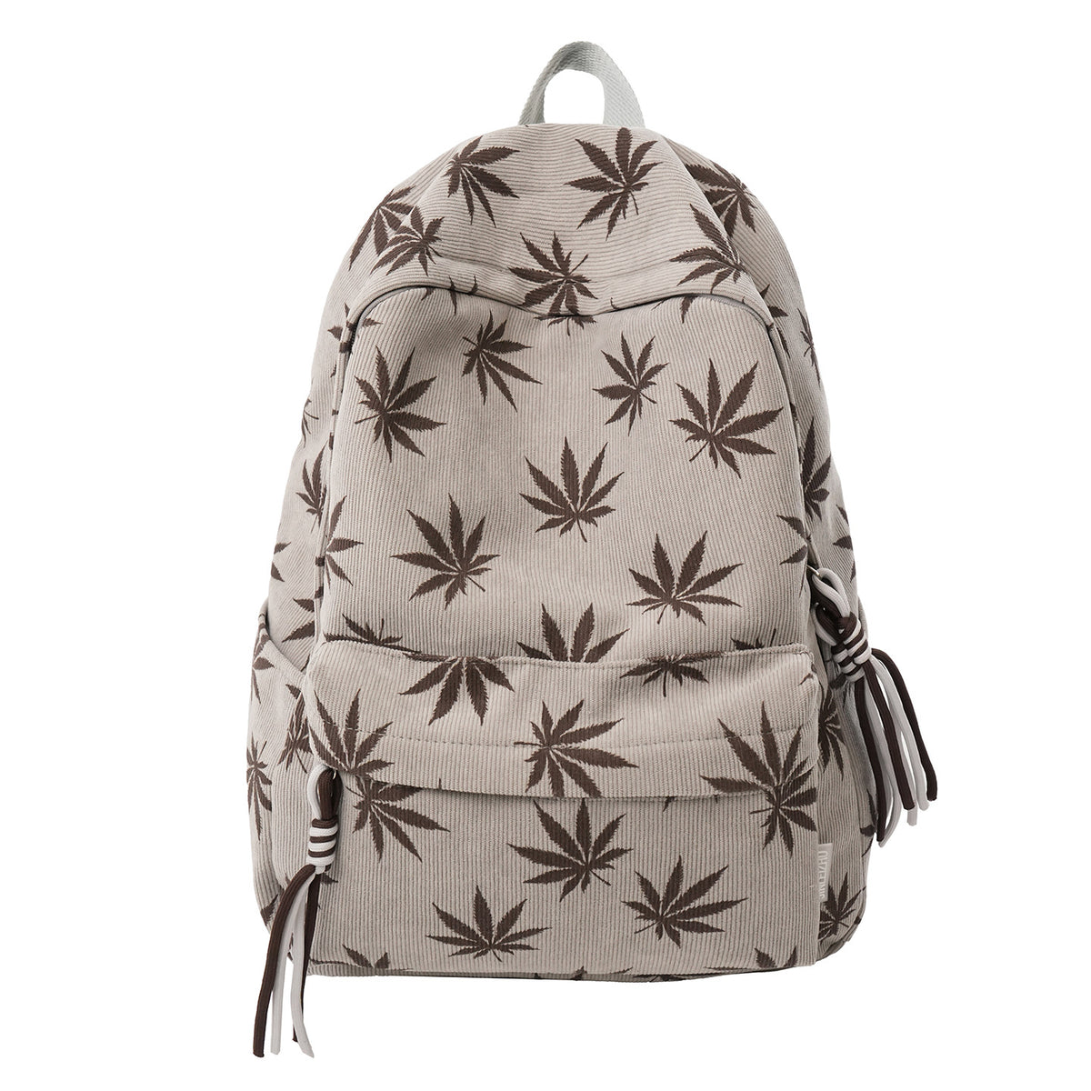 Stylische Blattmuster-Rucksack Brehn