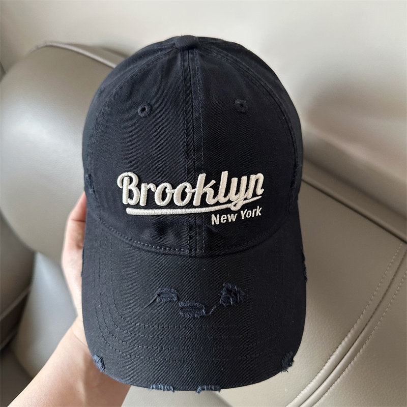 Herren Distressed Brooklyn Baseball Cap Brehn