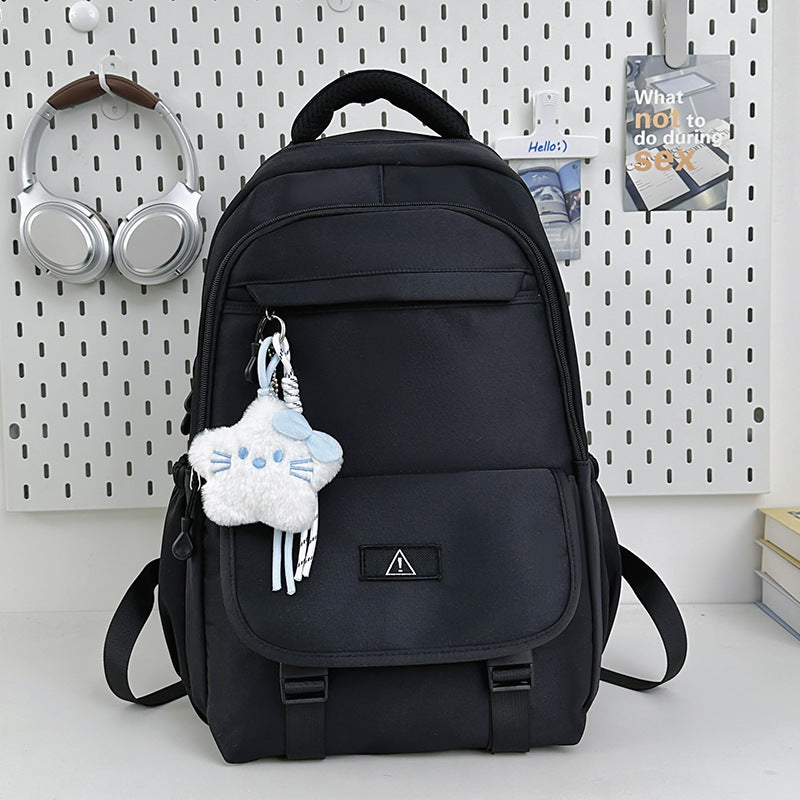 Stilvolles multifunktionales Rucksack mit plüschigem Schlüsselanhänger Brehn