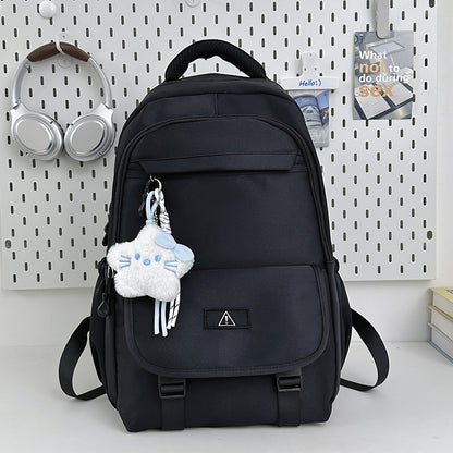 Stilvolles multifunktionales Rucksack mit plüschigem Schlüsselanhänger Brehn