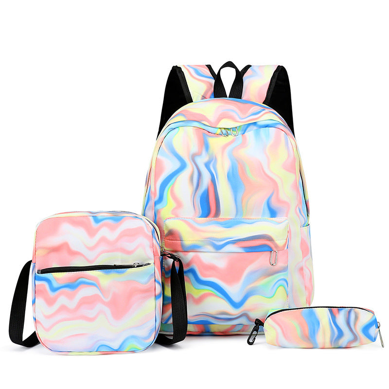 Stilvoller Rucksack mit Passendem Crossbody Bag und Stiftetui Brehn