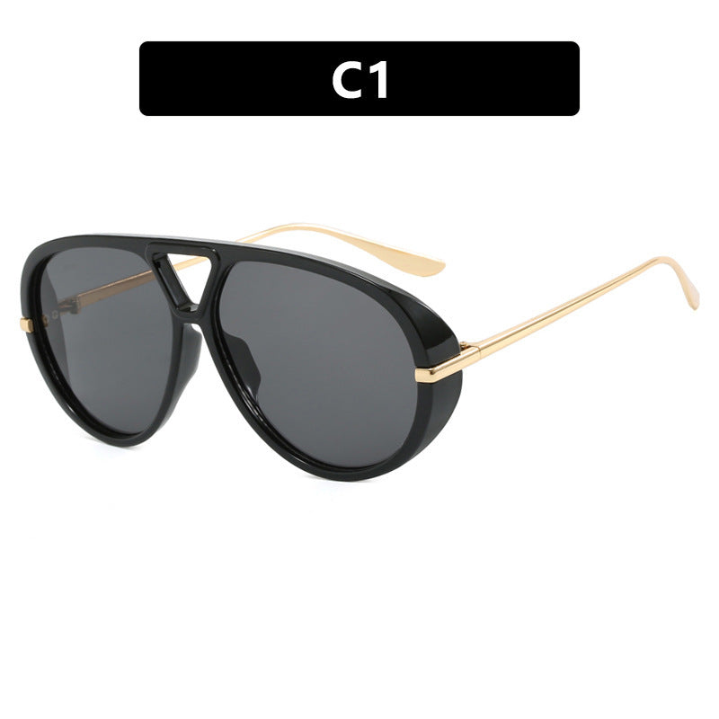 Damen Oversized-Sonnenbrille im modischen Retro-Design Brehn