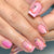 Kreatives florales Nagelkunstdesign Brehn