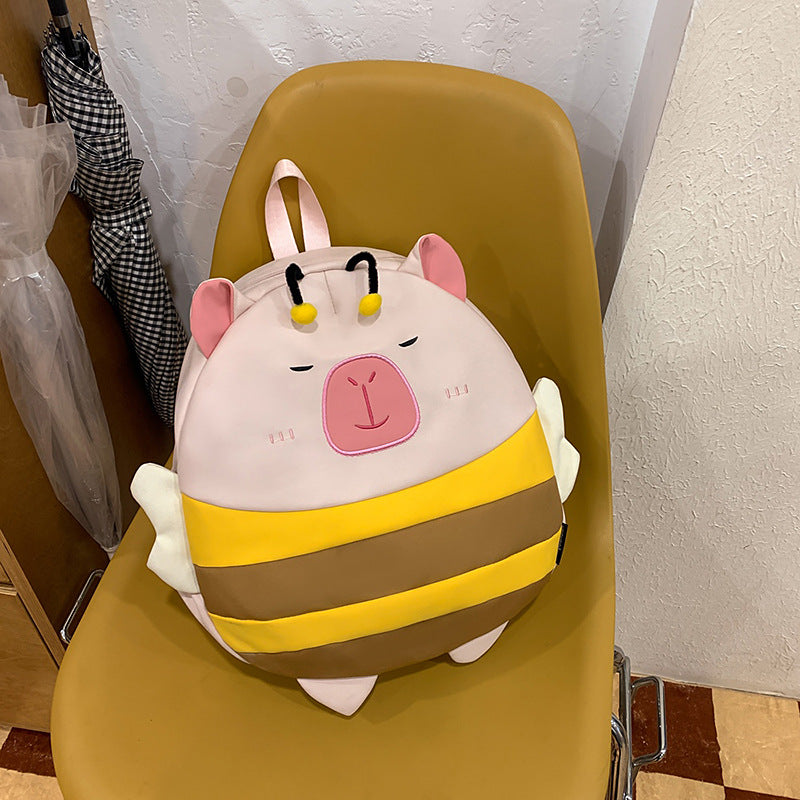 Süßer Bienen-Themen Plüsch Rucksack