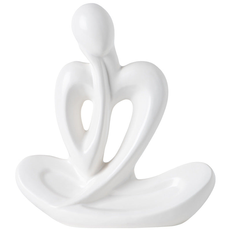 Elegante Liebe Skulptur Brehn