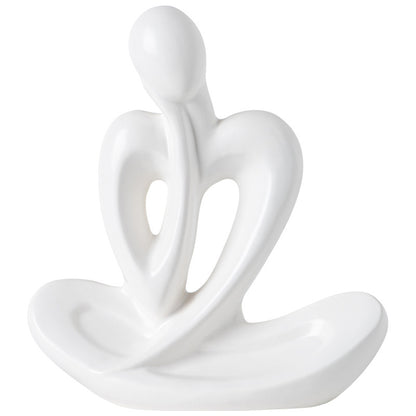 Elegante Liebe Skulptur Brehn