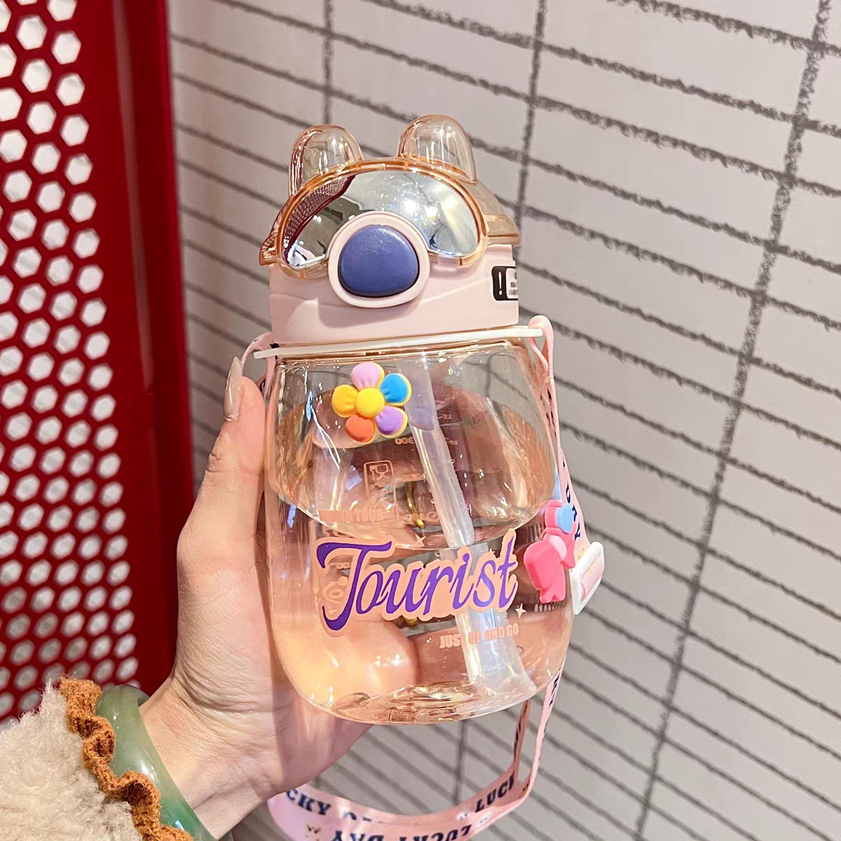 Damen Verspielte BPA-freie Trinkflasche mit einzigartigem Design Brehn