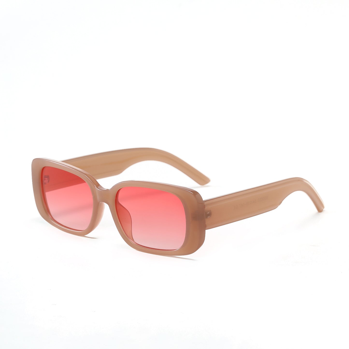 Damen rechteckige Sonnenbrille mit stilvollem Rahmen Brehn