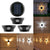 Outdoor Solar Wandlicht Multi-Beam LED Dekorative Akzent Brehn