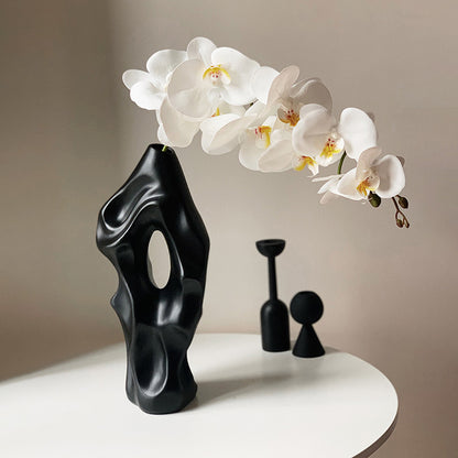 Abstracte Kunst Dekorative Vase für Wohnkultur