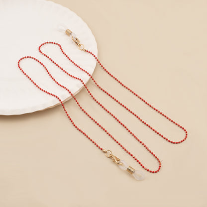 Elegante Perlen Brillen Kette Brehn