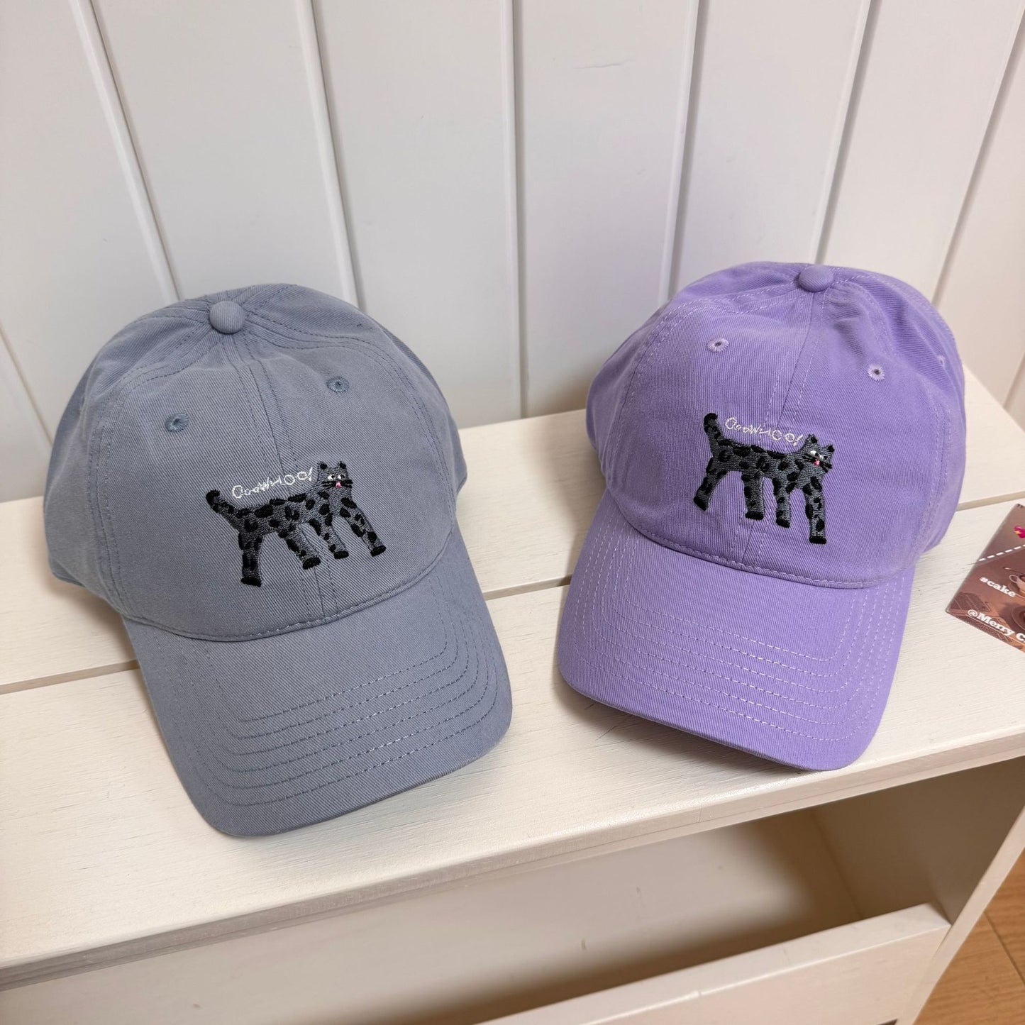 Damen Süßes Grafikbesticktes Baseballcap Brehn