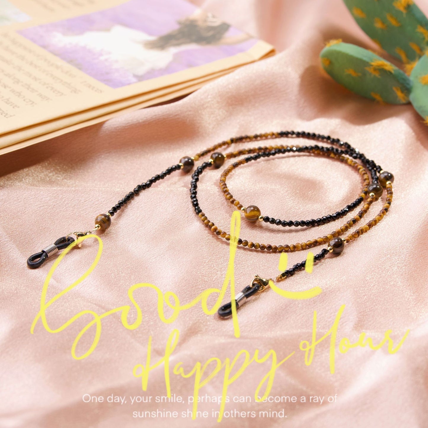 Beaded Eyewear Retainer Chain Brehn