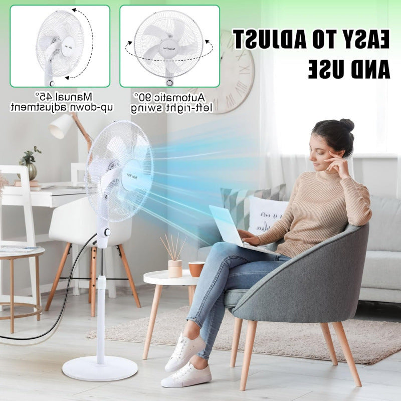 Unisex Solarbetriebener Standventilator Brehn