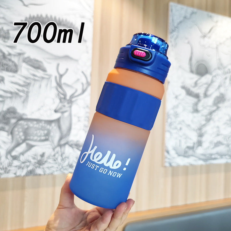 Damen vielseitige Trinkflasche mit innovativem Klappdeckel Brehn