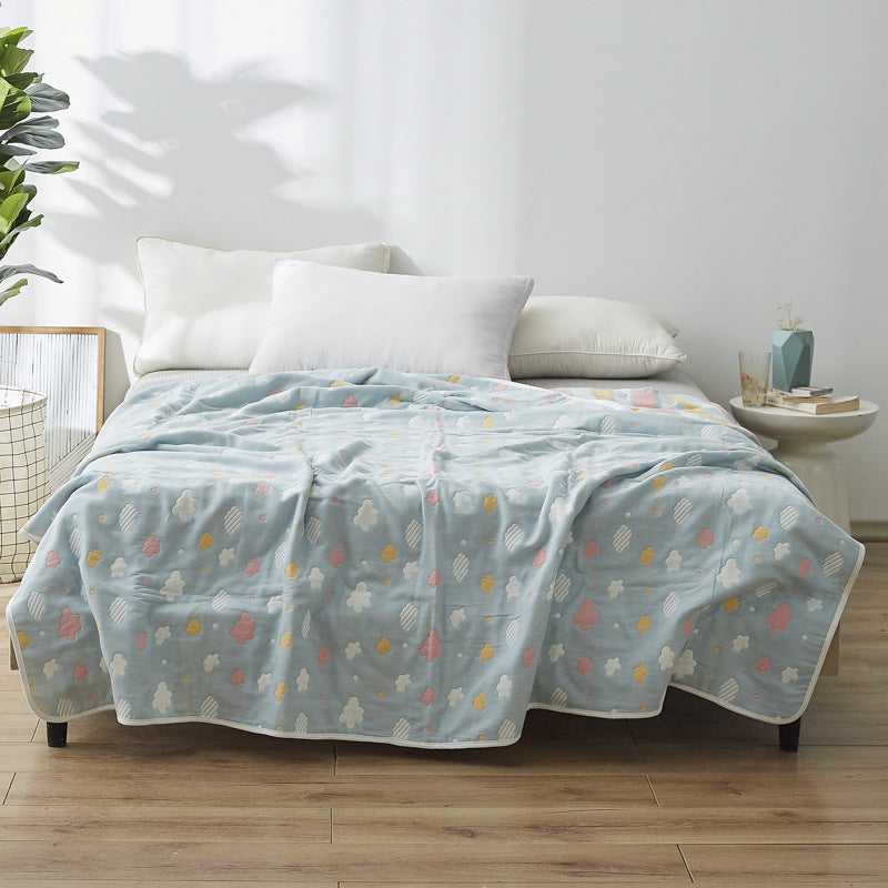 Damen Elegante Decke mit dezentem Blattmotiv Brehn