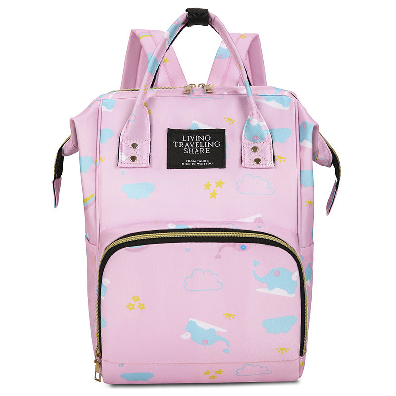 Verspielt Grafikdruck Rucksack