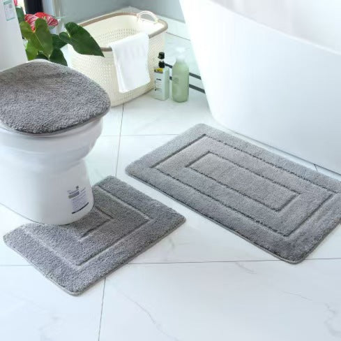 Plüsch-Badematten-Set Brehn