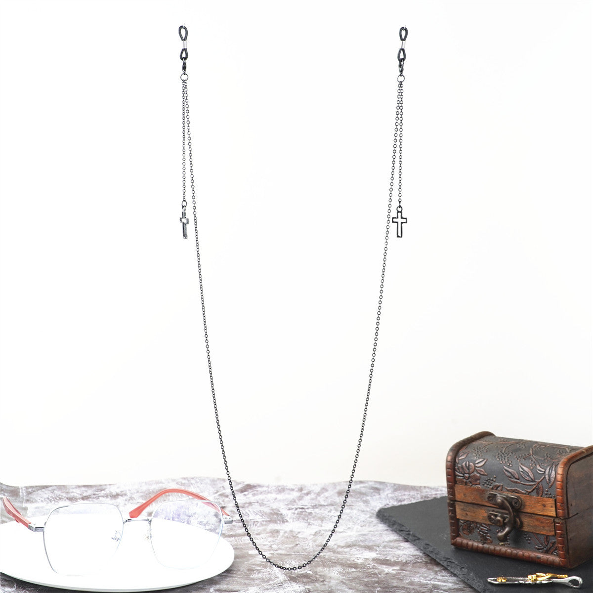 Dual Cross Pendant Brillenband Brehn