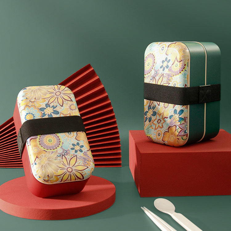 Umweltfreundliche Doppelschicht Lunchbox
