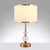 Elegante Kristallbasis Tischlampe