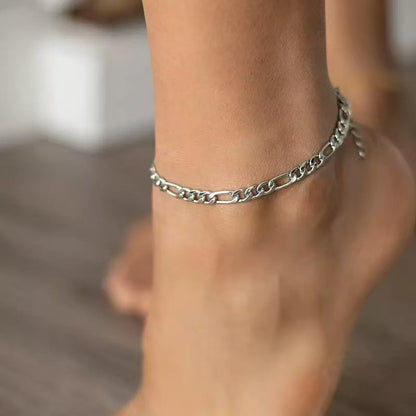 Elegante Gliederkette Fußkettchen Brehn