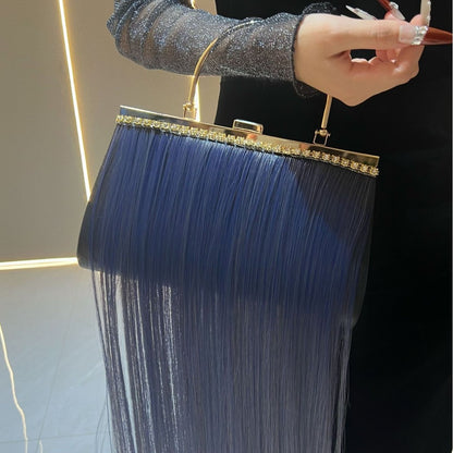 Statement Haar-inspirierte Handtasche