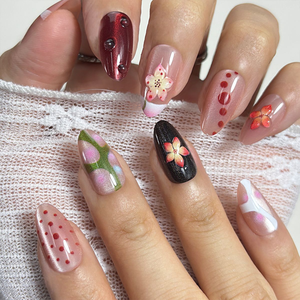 Dekorative Nagelkunst Brehn
