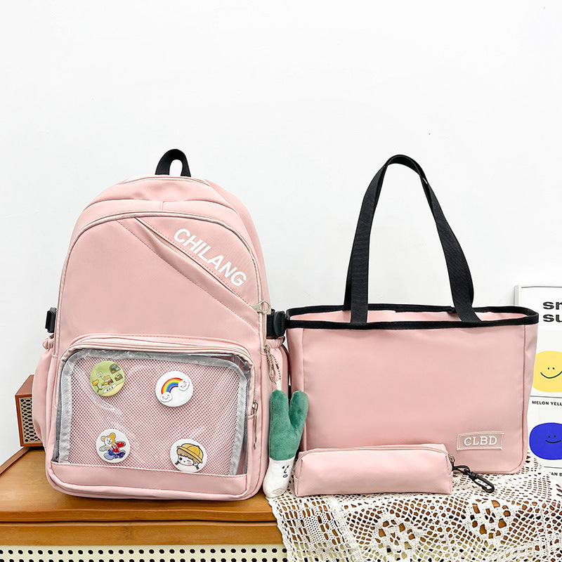 Stylischer Mehrfach-Taschen-Rucksack-Set