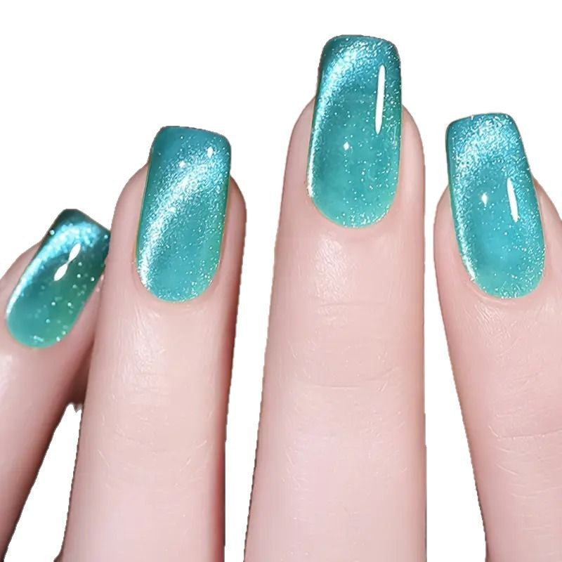 Glitzernde Nagelkunst Aufkleber