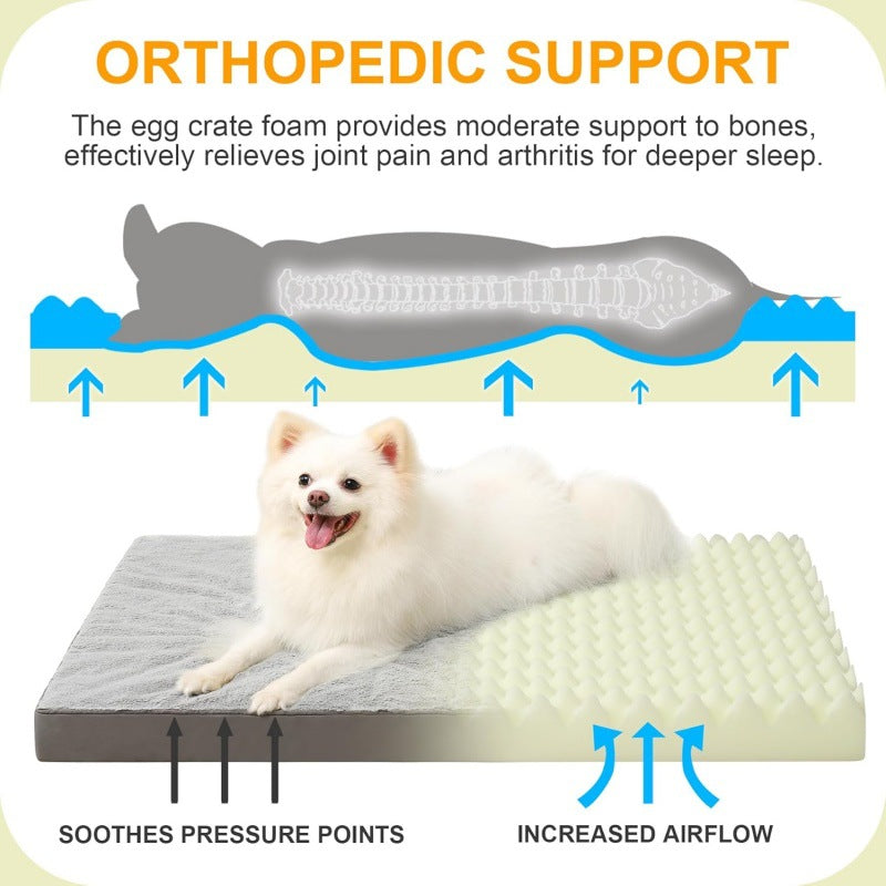Unisex Bequemes und orthopädisches Hundebett Brehn
