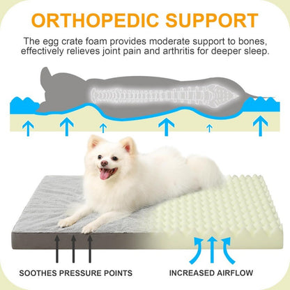 Unisex Bequemes und orthopädisches Hundebett Brehn