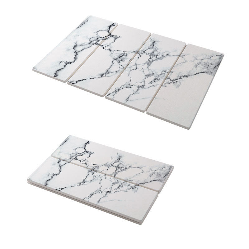 Elegantes Marmor Design Servierteller