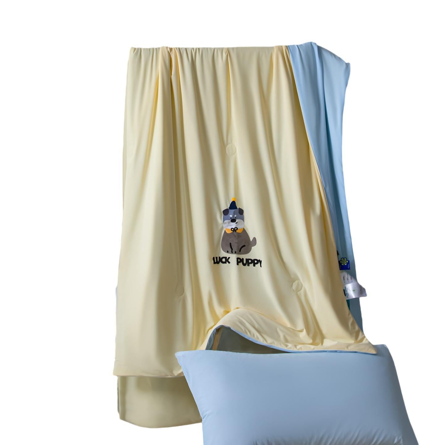 Damen kuschelige Mikrofaserdecke mit fröhlichem Motiv Brehn