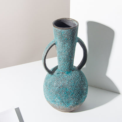 Strukturiert dekorative Keramikvase